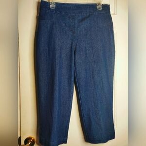 Kim Rogers Denim Capri Pants
